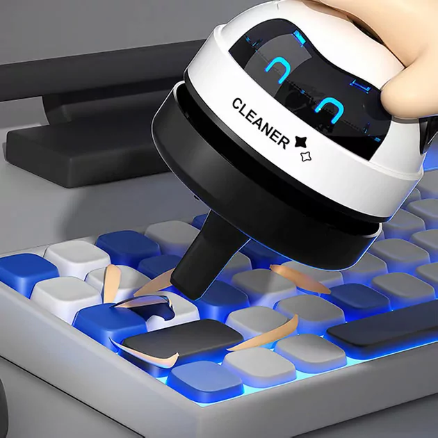 Міні-пилосос для крихт зі столу з USB-зарядкою (2/3)